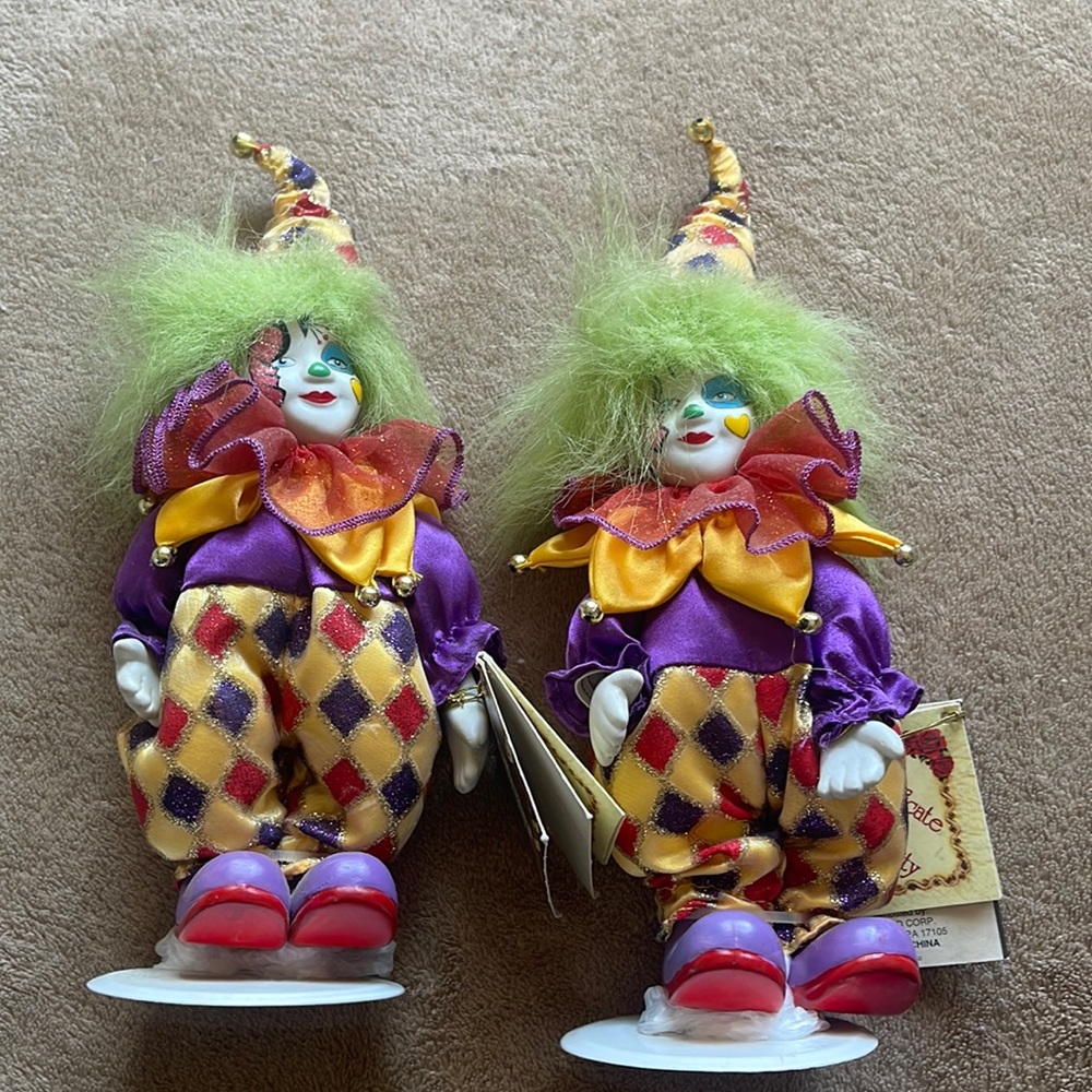 Porcelain clown